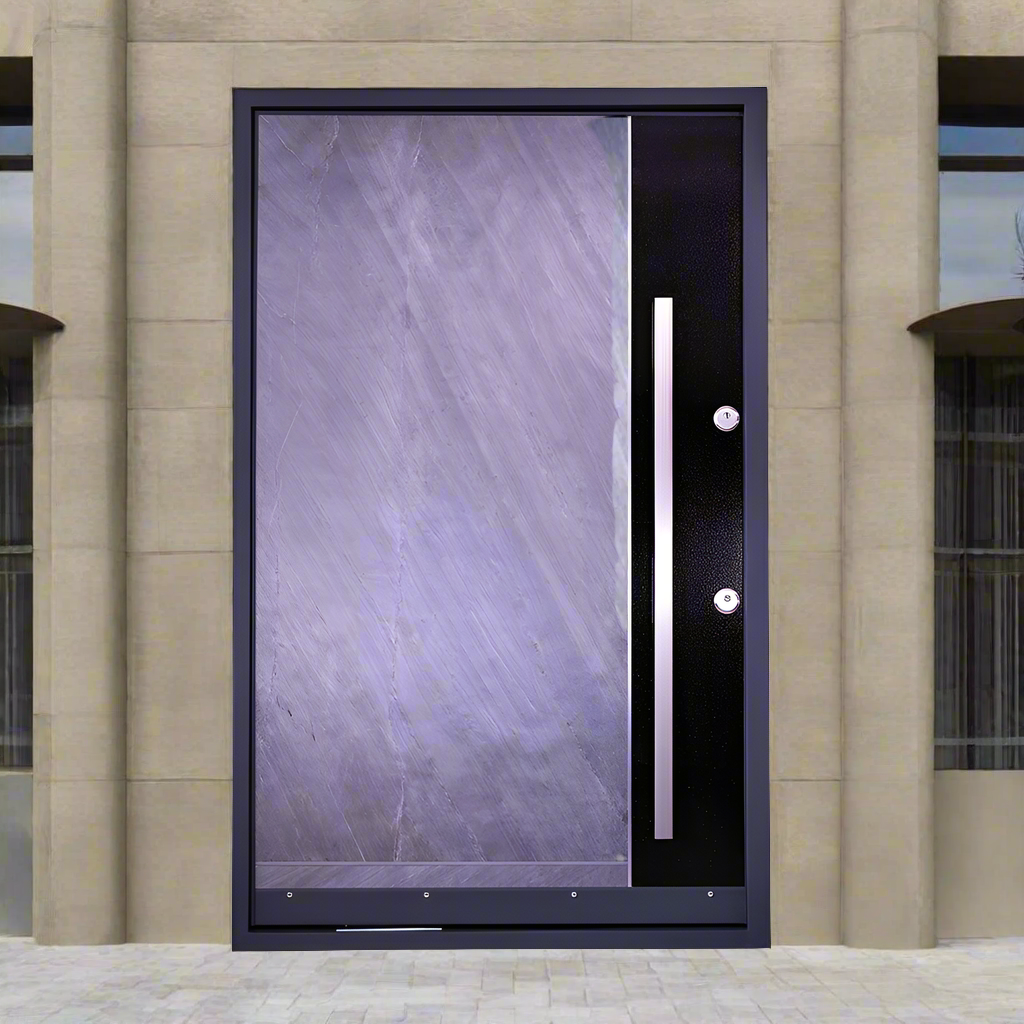 Turkish Premium Kayart Stone External Pivot Door 150x240cm